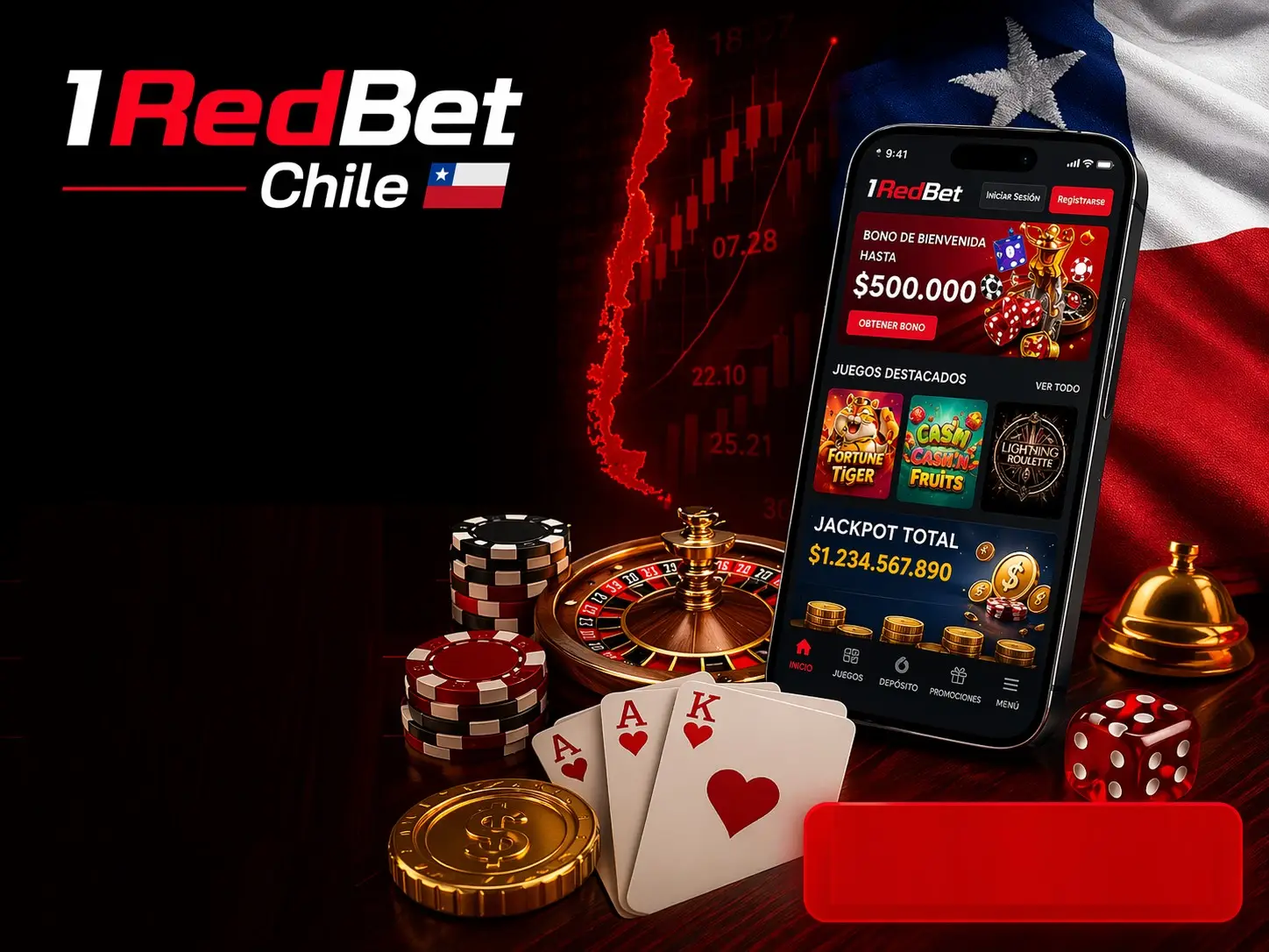 1RedBet Chile: Guía Completa de Casino Online en 2026
